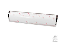 Leuchtkasten mit glnzendem Rahmen und weier Schutzfolie mit 