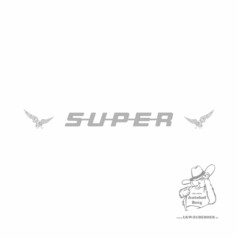 Glas Dekor Aufkleber mit dem Schriftzug 