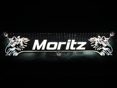 Beleuchtetes Acryl-Namensschild mit dem Namen 