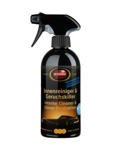 Schwarze Sprhflasche Autosol Innenreiniger & Geruchskiller.