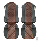 Sitzbezge passend fr Actros MP5 Beifahrer Klappstuhl - Dromader Line