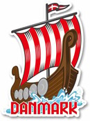 Lufterfrischer Wikingerschiff Danmark