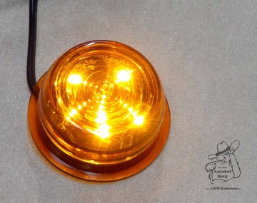 Ersatzglas 6 LED von FSB<br />
im Strands Design orange