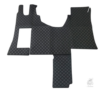 Bodenset einteilig  passend fr Actros MP4+MP5 Beifahrerseite Relaxecke  - Basic Line - ABVERKAUF