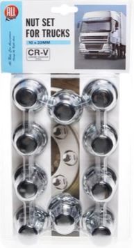 All Ride Radmuttern Set 10Stck (32er)