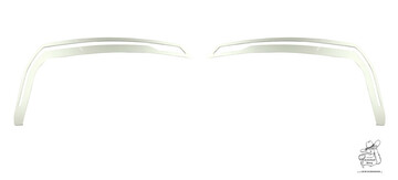 Vepro Scheinwerferspoiler passend fr DAF 2022-XD/XF/XG/XG+