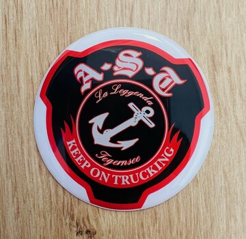 3D Nabensticker AST rund