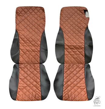 Sitzbezge passend fr DAF XG Beifahrer Klappstuhl - Dromader Line