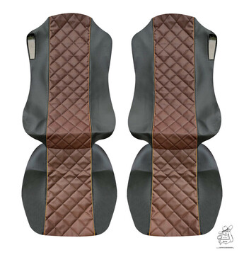 Sitzbezge passend fr Actros MP5 Beifahrer Luftgefedert - Dromader Line