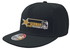Schwarze Snapback Cap mit gesticktem Motiv: goldener Stern, LKW-Umriss und "GERMAN STAR TRUCKING" Schriftzug.