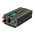 Grauer Power Inverter 300 aus Aluminium mit Khlrippen, Lfter und Anschlssen.